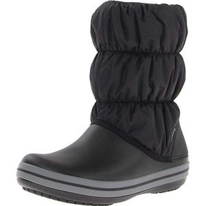 Crocs Dames Winter Puff Boot WOM Sneeuwlaarzen, Zwart Black Charcoal 070, 34/35 EU