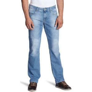 Cross Jeans heren jeanbroek / Luigi, Straight Fit (rechte pijp)