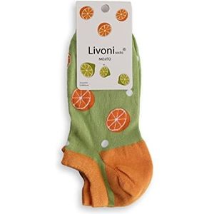 Livoni Mojito sokken, laag, 43-46, meerkleurig, L, Meerkleurig, L
