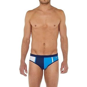 JANSON Waterpolo Swim Briefs, blauw, marineblauw en wit, 2XL heren, blauw, marineblauw en wit, XXL