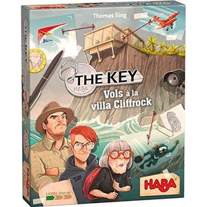 HABA The Key - Vluchten naar Villa Cliffrock bedrijf kind en gezin - Onderzoeks- en ambiance-spel-herspeelbaar-gemakkelijk level-8 jaar +, 305544