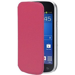 muvit Made in Paris klapetui voor Samsung Galaxy Trend Lite, roze