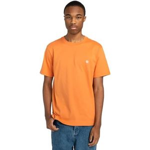 Element - Crail - T-shirt - Oranje - Korte Mouwen - Heren
