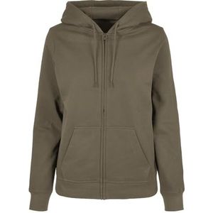 Build Your Brand - Basic Full Zip Sweatshirt - Dames