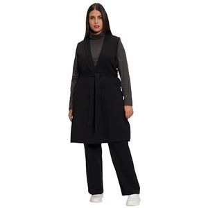 Ulla Popken damesvesten, bruin, 62