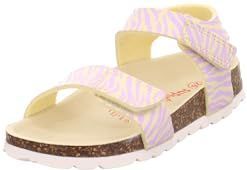 Superfit - Meisjesslippers - Geel Roze - 38 EU Weit