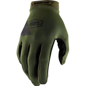 RIDECAMP handschoenen, legergroen/zwart - S