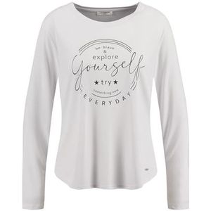 KEY LARGO Explore Damesshirt met lange mouwen, wit (1000), S