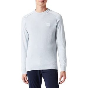 BOSS Kesom Knitted Sweatshirt voor heren, Light/pastel Grey50, XL