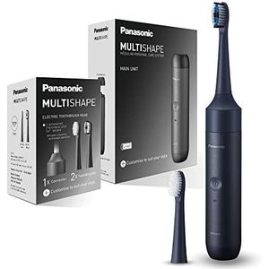 Panasonic Multishape ER-CBL1 handstuk, lithium-ion batterij & Panasonic Multishape ER-CTB1 opzetstuk voor sonische tandenborstel, incl. 2 opzetstukken