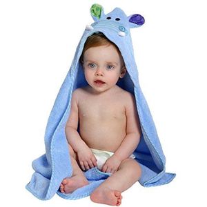 Zoocchini Badhanddoek baby motief Henry der Hippo