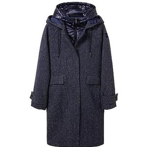 TOM TAILOR Jas voor dames, 32614 - Marine Structuur, S