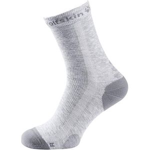 Jack Wolfskin Heren Multifunctionele Classic Cut sokken sokken voor heren, Lichtgrijs, 41-43