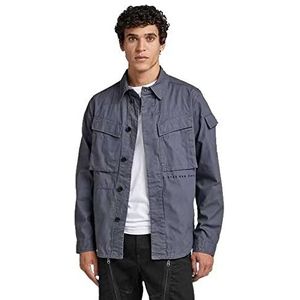 G-STAR Mysterious Overhemden voor heren, uniseks, blauw (fantem blue D21982-9288-863), XL