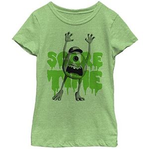 Disney Scare Time T-shirt voor meisjes, Groene appel, M