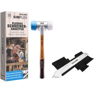 HALDER - Plusbox timmerwerk, Simplex schoonhamer, TPE-soft/superplastic plus contourmal | 3117s004