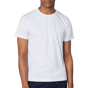 Hackett London Heren Pima katoenen T-shirt, Wit (wit), XS