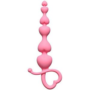 Lola Anal Beads Begginers Pink Long Pleasure Kralen zijn hygiënisch superieur, duurzaam en gemakkelijk te wassen