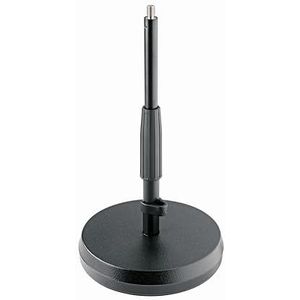 Konig & Meyer 23105-300-55 tafelmicrofoonstatief met 3/8 inch schroefdraad 347 mm zwart
