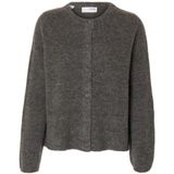 Selected - Lulu New - Cardigan - Ronde Hals - Lange Mouwen - Knoopsluiting