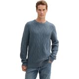 Tom Tailor - Gebreide Pullover - Heren - Ronde Hals - Lange Mouwen