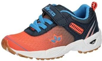 LICO - Barney - Sneakers - Neonblauw - Donkerblauw - Donkeroranje