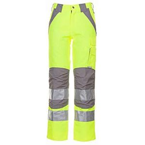 Planam 5611046 veiligheidsbroek Plaline maat 46 in geel/zink
