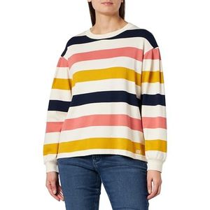 Armor Lux Sweatshirt ML Deauville dames, Natuur/Seal/Nugget/Rosy, 4XL