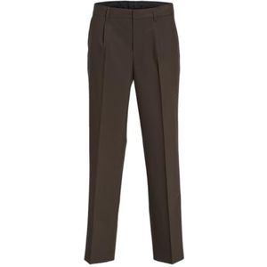 JACK & JONES Mannelijke kostuumbroek JPRBUSHWICK Relaxed Fit pantalon, Slate Black/Fit: relaxed fit, 56