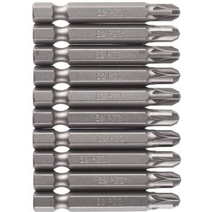 ASDPZ35010 - Standaard schroefbits 10 stuks 50 mm PZ3