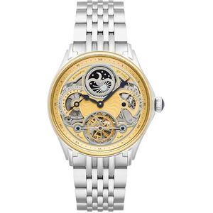 Earnshaw automatisch horloge ES-8259-44, zilver., armband