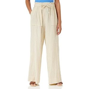 Peppercorn Heddie broek met wijde pijpen | Beige broek Dames | Lentebroek voor dames UK | Maat XS