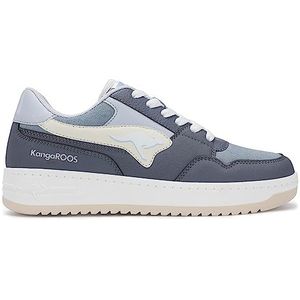 KangaROOS K-Top Jane Sneakers voor dames, grijs/beige, 42 EU, Grisaille Beige