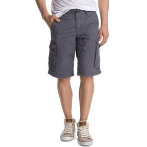 edc by ESPRIT Heren Shorts in Cargo stijl 064CC2C003, grijs (Washed Blue 426), 34