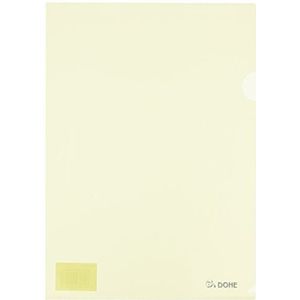 DOHE 90423 Nagelmap, polypropyleen, A4, geel