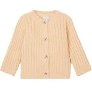 Noppies Ferez Gebreid vest voor babymeisjes, lange mouwen, Appleblossom - N171, 56 cm