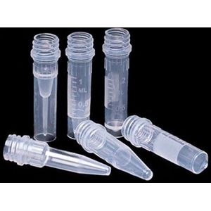 DUTSCHER 390436CL ClearLine 0,5 ml conische microtube - dop afzonderlijk verkocht (Pack van 1000)