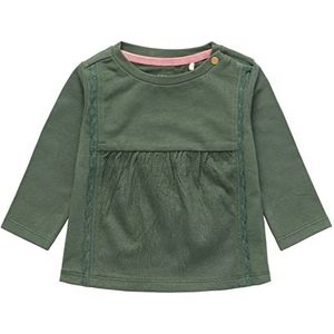 Noppies Baby Baby-meisje T-shirt met lange mouwen voor meisjes, Thyme-P967, 62