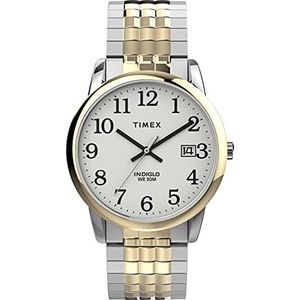 Timex Easy Reader 35mm stretch armband horloge met perfecte pasvorm TW2V05600