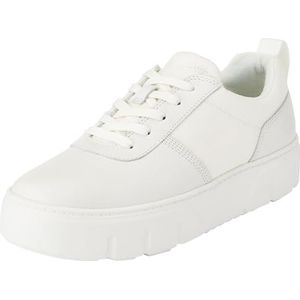 Timberland Laurel Court Sneakers voor heren, WHI Full Grain, 41 EU, Whi Full Grain, 41 EU Breed