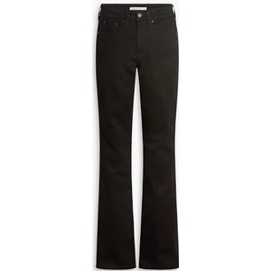 Levi's 726 High Rise Flare Jeans voor dames, Night Is Zwart, 30W x 34L