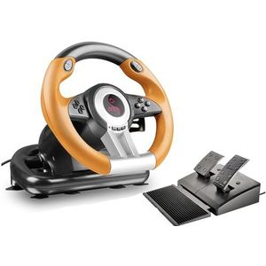 Gamecontroller - USB-A - Zwart - Rubber - 12 Functietoetsen