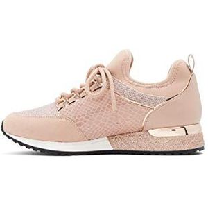 Aldo Dames Courtwood Fashion Lace-Up Sneaker, Rosegoud, 36 EU