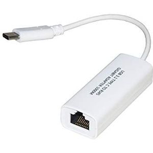 LINK LKADAT82 USB-C-adapter mannelijk - RJ45-poort voor Gigabit netwerken 10/100/1000