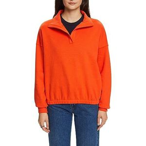 ESPRIT Sweatshirt voor dames, oranje, XS-S