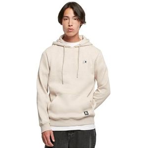 STARTER BLACK LABEL Heren Starter Essential Hoody Sweatshirt met capuchon, Beton Melange, XL