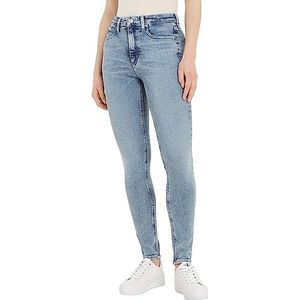 Calvin Klein Jeans Dames High Rise Skinny Broek, Denim Medium, 33W / 32L