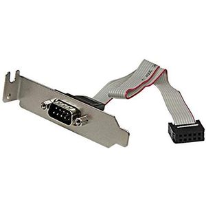 StarTech.com PLATE9MLP - Serieel Slotplaatje - DB9 - Mannelijk - Low-Profile