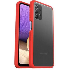 OtterBox voor Samsung Galaxy A32 5G, Slanke Val Bescherming Hoesje, Sleek Case, Power Red Transparant/Rood - Zonder Verpakking