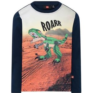 LWTAYLOR 712 - T-shirt L/S, navy, 116 cm